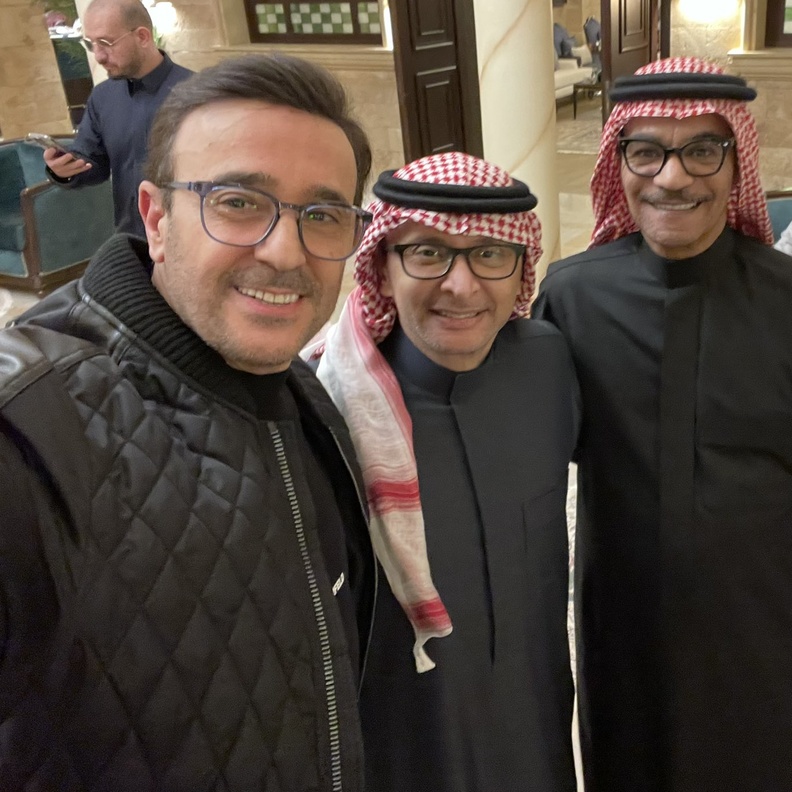 صابر الرباعي ورابح صقر وعبد المجيد عبد الله