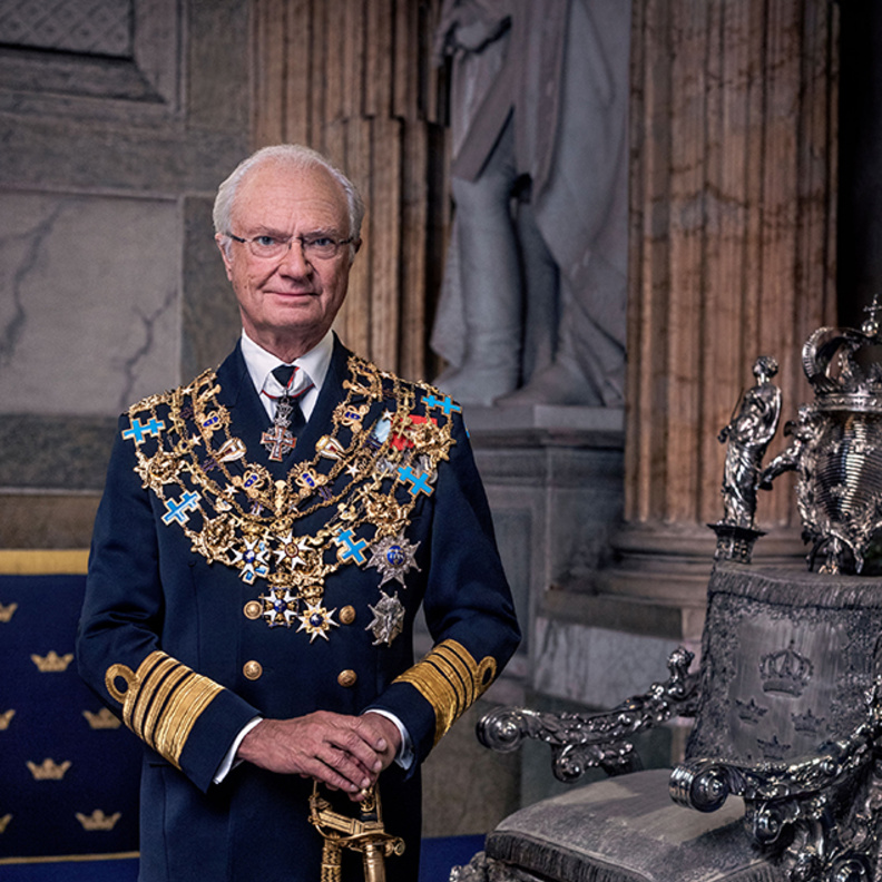 تفاصيل احتفال كارل السادس عشر غوستاف ملك السويد باليوبيل الذهبي هذا العام