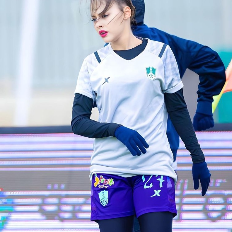 وإطلالة مميزة للاعبة الجزائرية