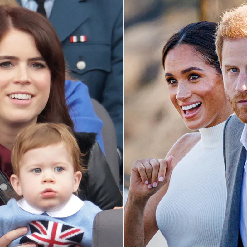 تعرفي على أوجه التشابه بين طريقة تنشئة أبناء الأمير هاري وميغان وطفل الأميرة يوجين
