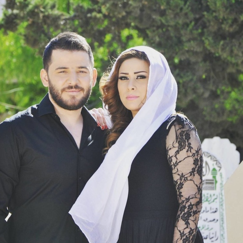 حسام جنيد وإمارات رزق قبل طلاقهما