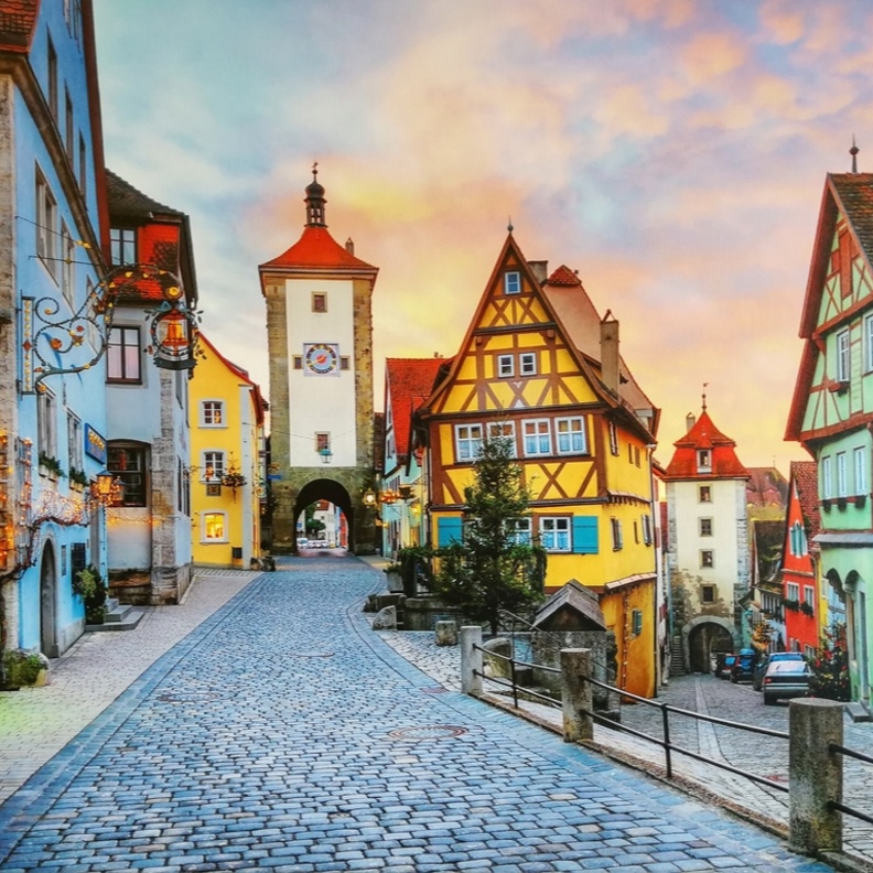 روتنبورغ أب دير تاوبر Rothenburg ob der Tauber، ألمانيا