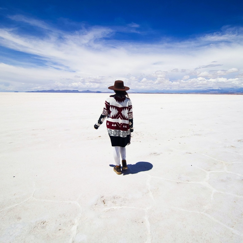 سالار دي أويوني Salar de Uyuni، بوليفيا