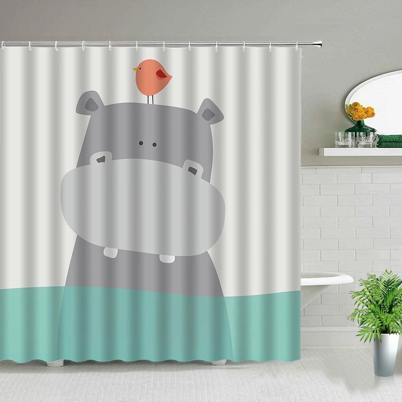 ستارة حمامات أطفال برسومات محببة