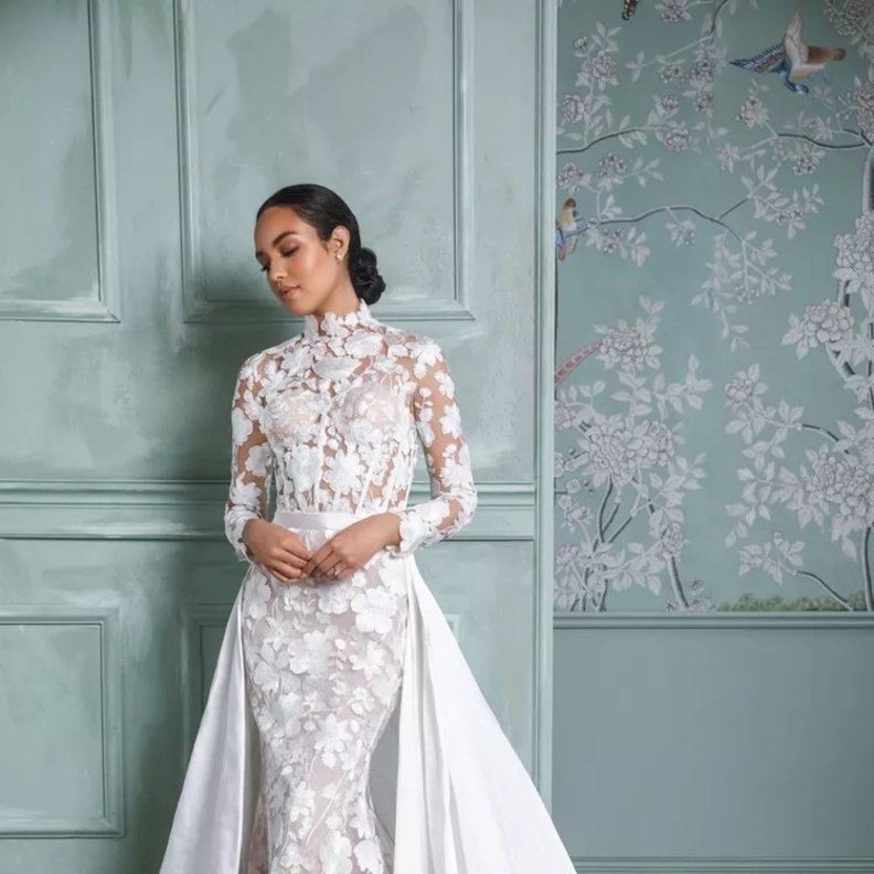 فساتين زفاف ربيعية@annebarge