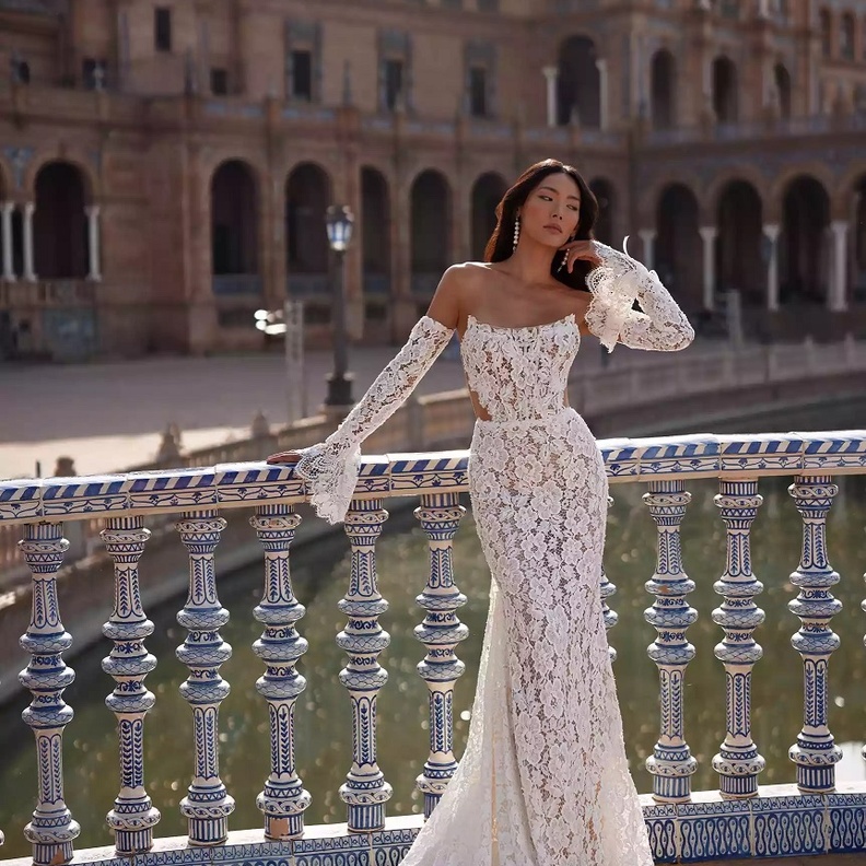 فساتين زفاف من أسبوع الموضة العرائسي@julievino 