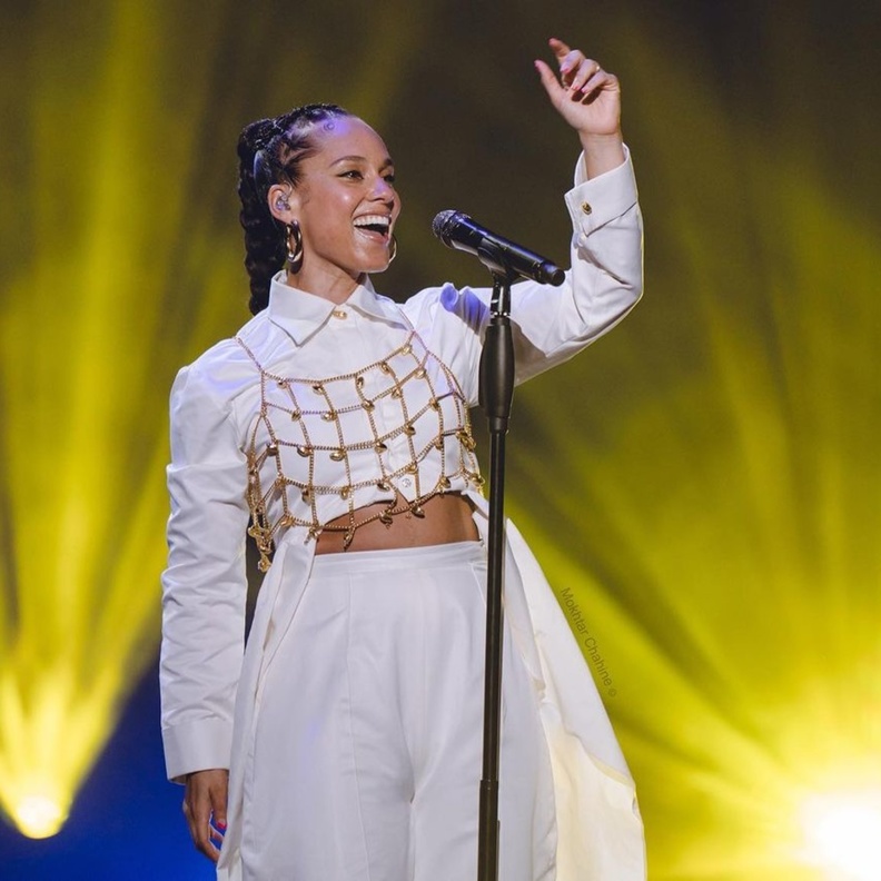 النجمة أليشيا كيز 