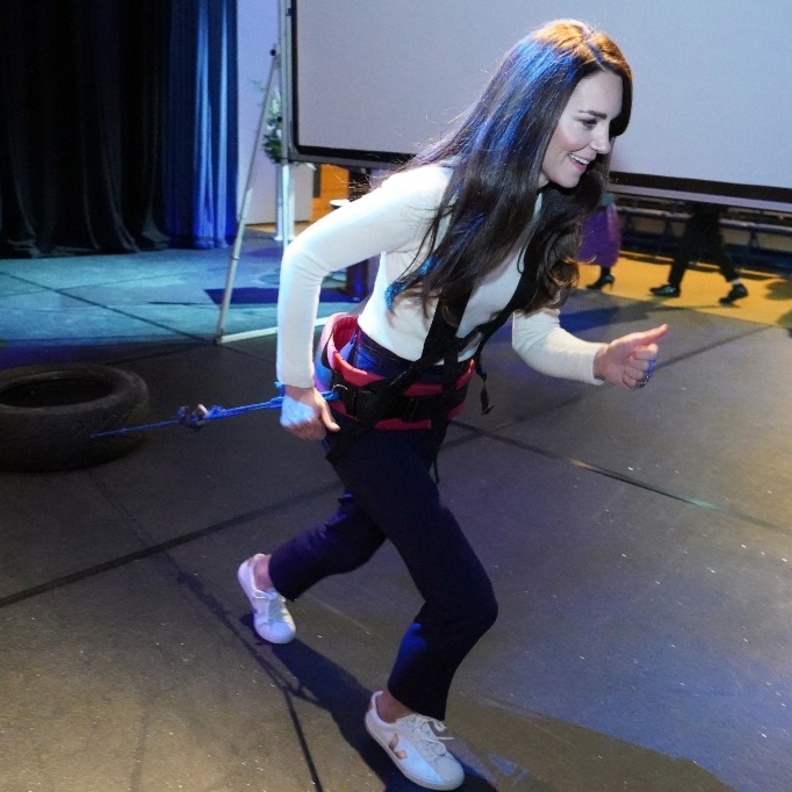 كيت ميدلتون تستعرض مهارتها الرياضية 