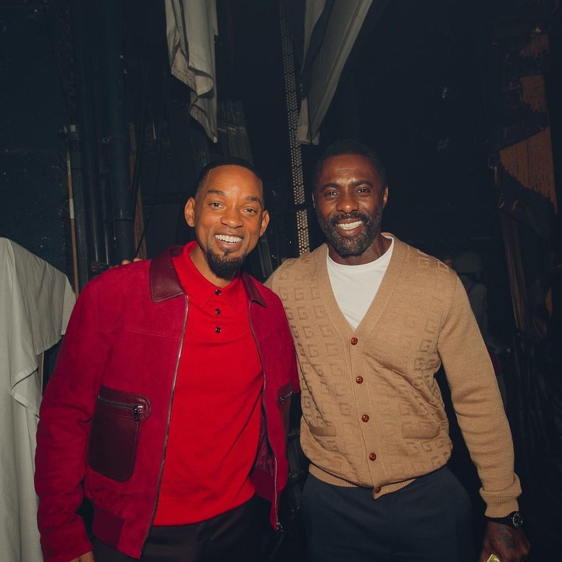 ويل سميث وإدريس إلبا