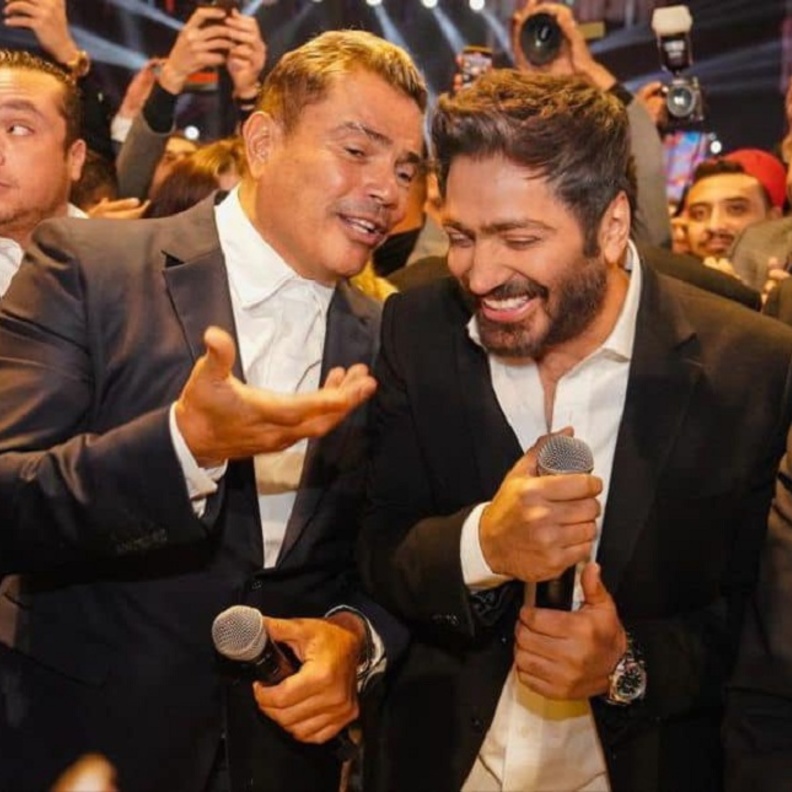 عمرو دياب وتامر حسني