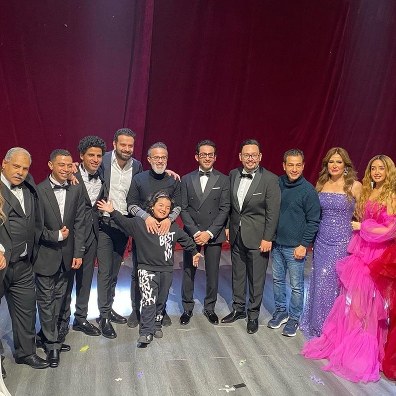 أبطال مسرحية "ميمو" في الرياض