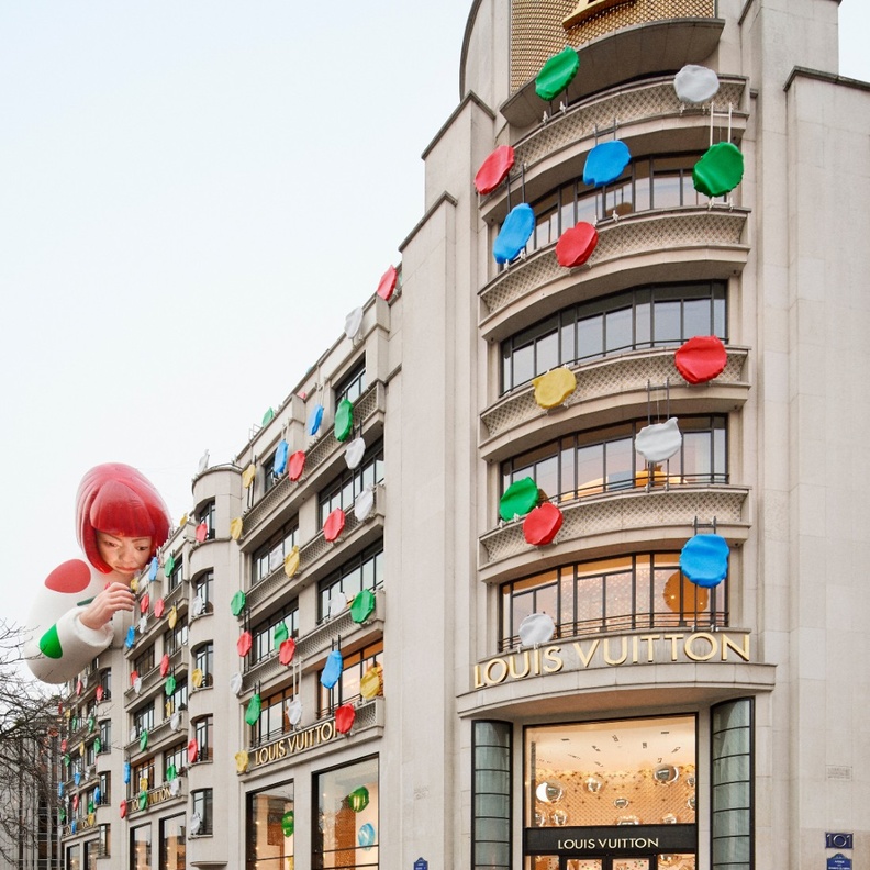 "يايوي كوساما" و"لويس فويتون" بين الفن والموضة إمكانات إبداعية لامتناهية