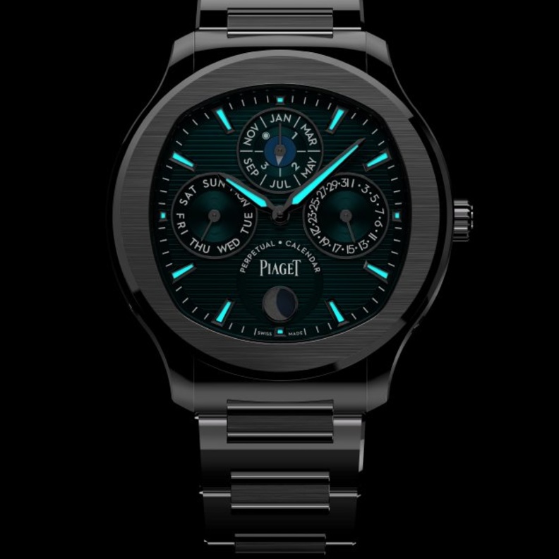 ساعة بياجيه بولو الأيقونية الجديدة بتقويم دائم