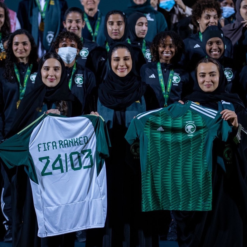 المنتخب السعودي للسيدات لكرة القدم يدخل تصنيف الفيفا للمرة الأولى