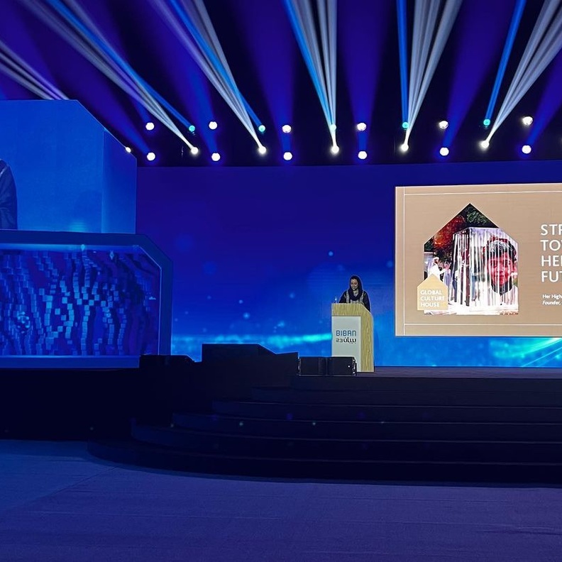 الأميرة "نورة بنت فيصل" مؤسس بيت الثقافة العالمي تتحدث عن تجربتها في عالم الأزياء في ملتقى بيبان 23