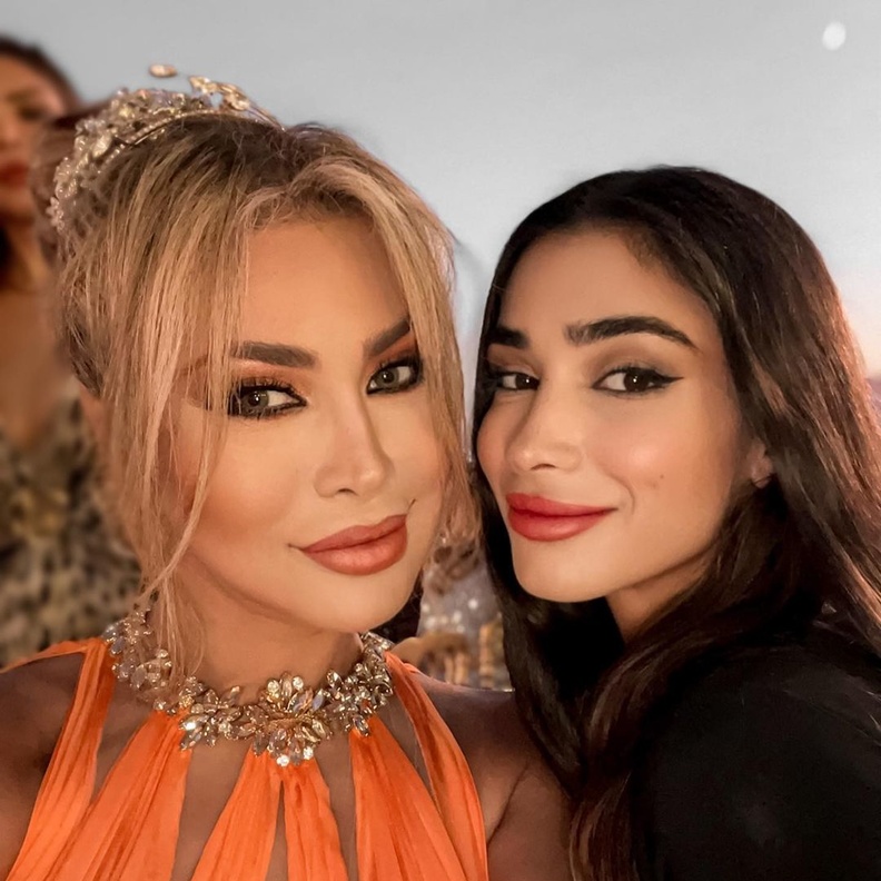 نوال الزغبي وابنتها تيا