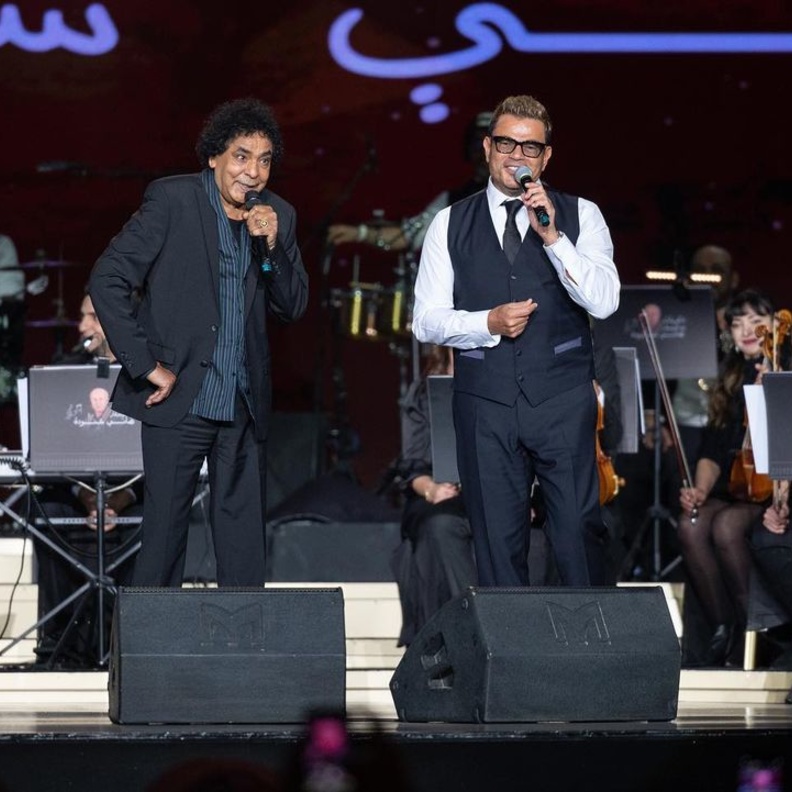 عمرو دياب ومحمد منير