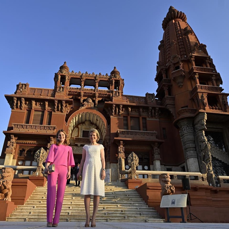 ملكة بلجيكا وولية العهد في زيارة تاريخية إلى مصر