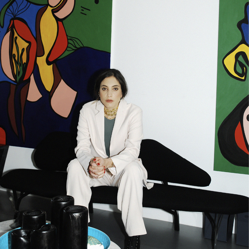 الرسامة اللبنانية ألكسندرا بيطار