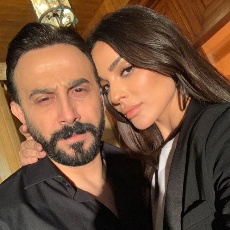 نادين نجيم وقصي خولي