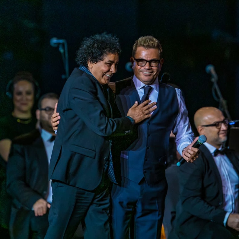 عمرو دياب ومحمد منير