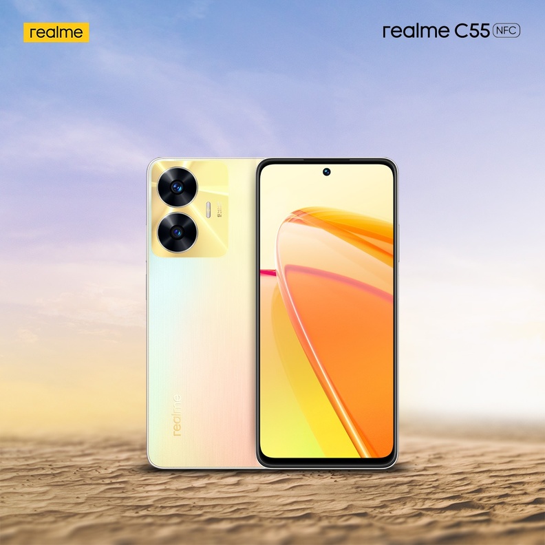 هاتف C55 realme بسعة تخزين هي الأكبر ضمن فئته