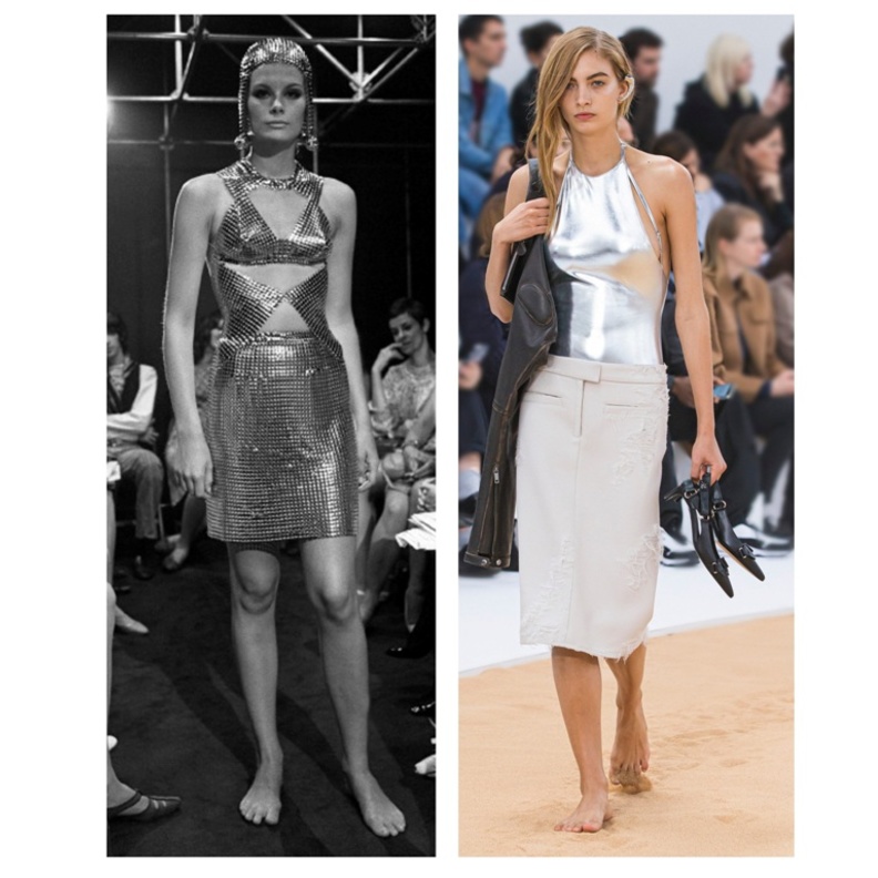 أزياء الميتالك تتصدر صيحات الموضة من عام 1966 وصولاً لصيف 2023