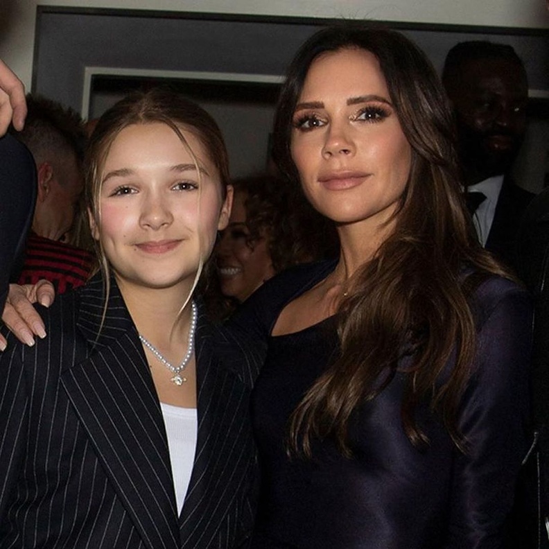 فيكتوريا بيكهام وابنتها