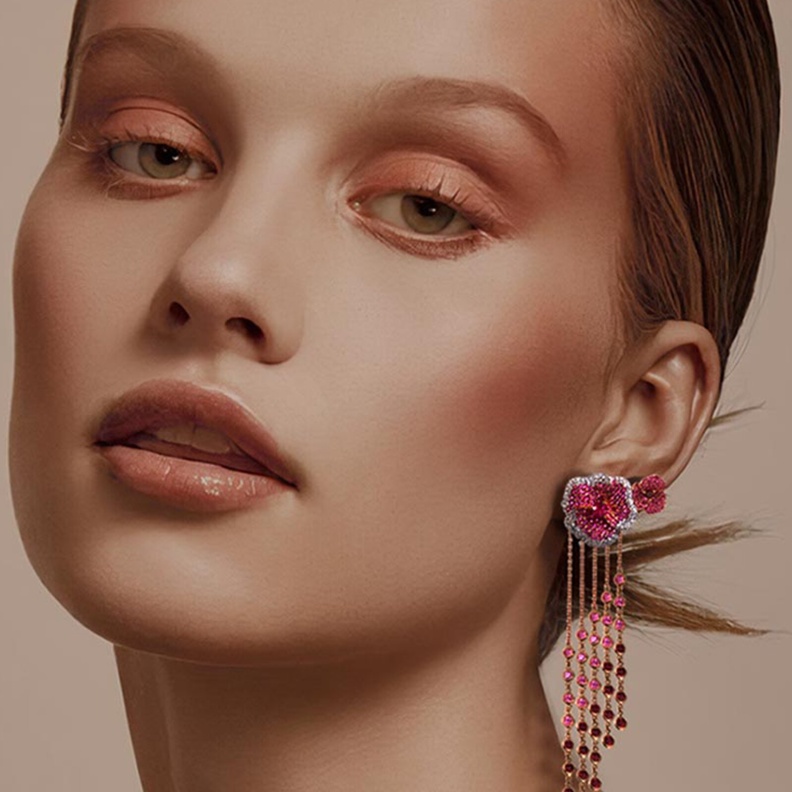 أجمل موديلات أقراط ملونة لعيد الفطر