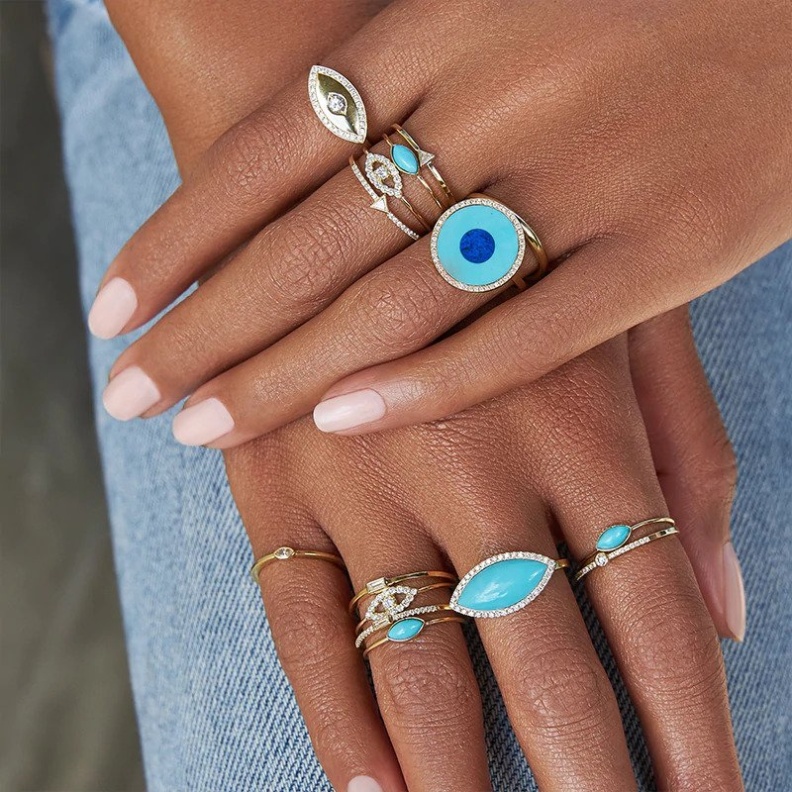 أناقتك في عيد الفطر بأجمل موديلات خواتم التكديس