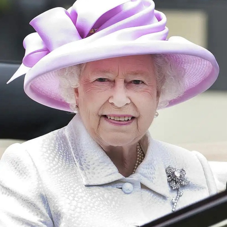 قصة بروش الملكة اليزابيث Williamson Pink Diamond Brooch