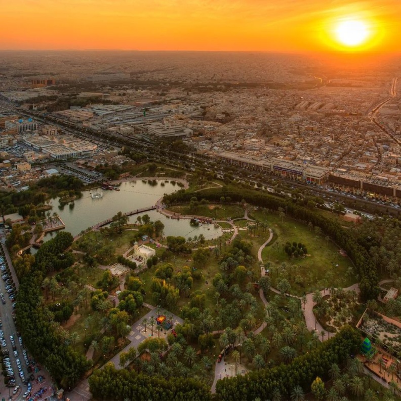 لقطة ساحرة لمنتزه سلام 