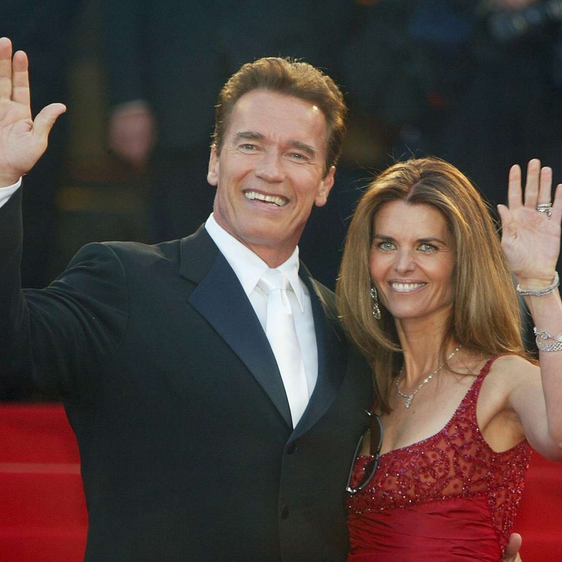 ماريا شرايفر Maria Shriver وأرنولد شوارزنيجر Arnold Schwarzenegger