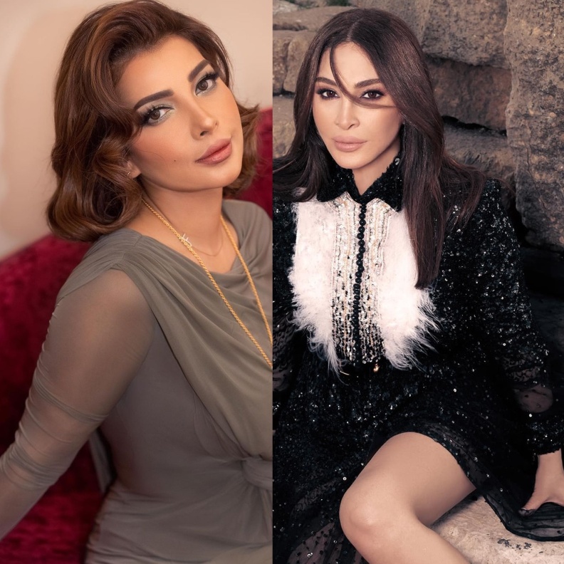 الفنانة إليسا وأصالة