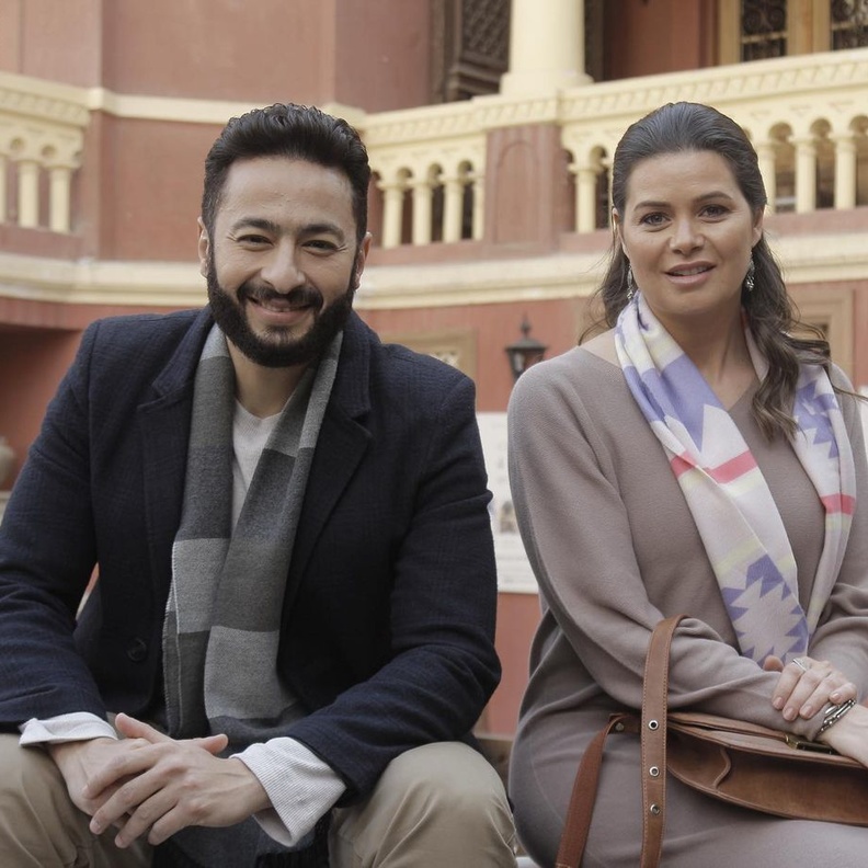 حمادة هلال ويسرا اللوزي