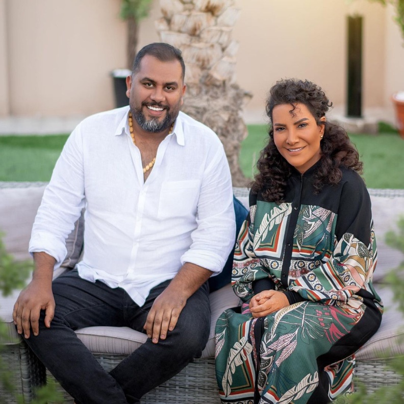 هدى حسين وعلي العلي