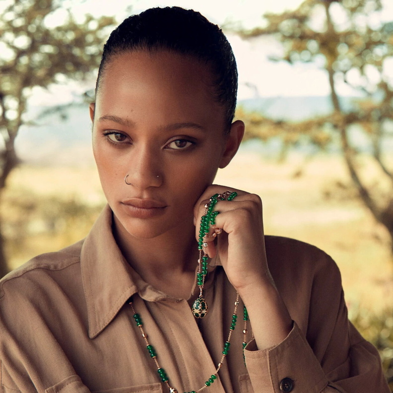  مجموعة مجوهرات Fabergé x Gemfields 