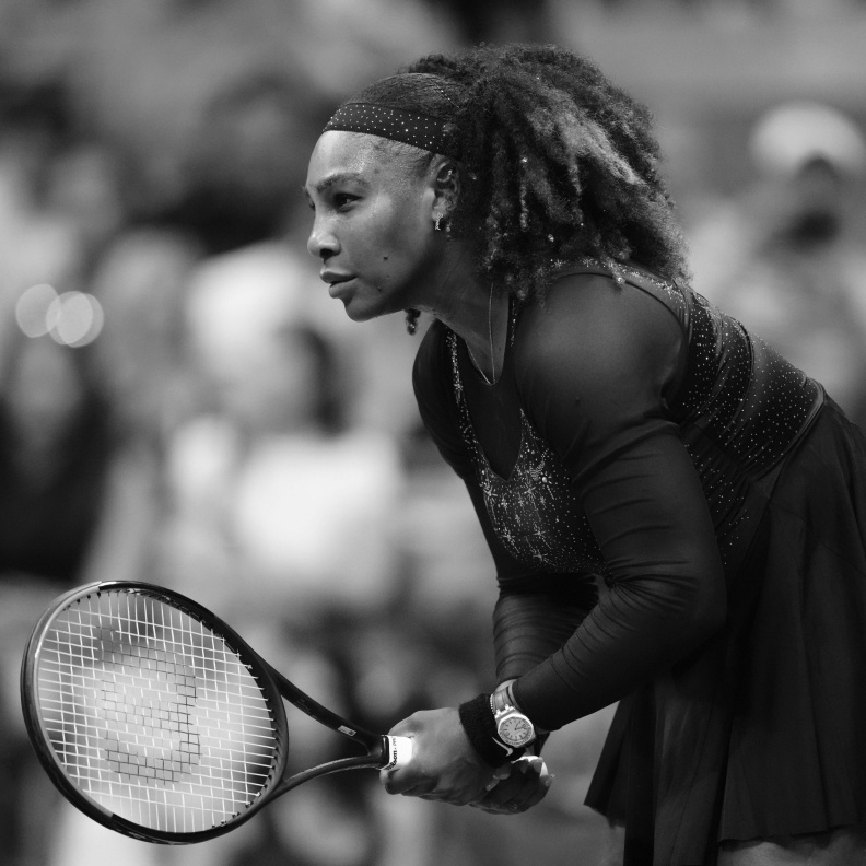 Serena Williams ترتدي ساعة Royal Oak OffShore في إحدى مبارياتها العالمية 