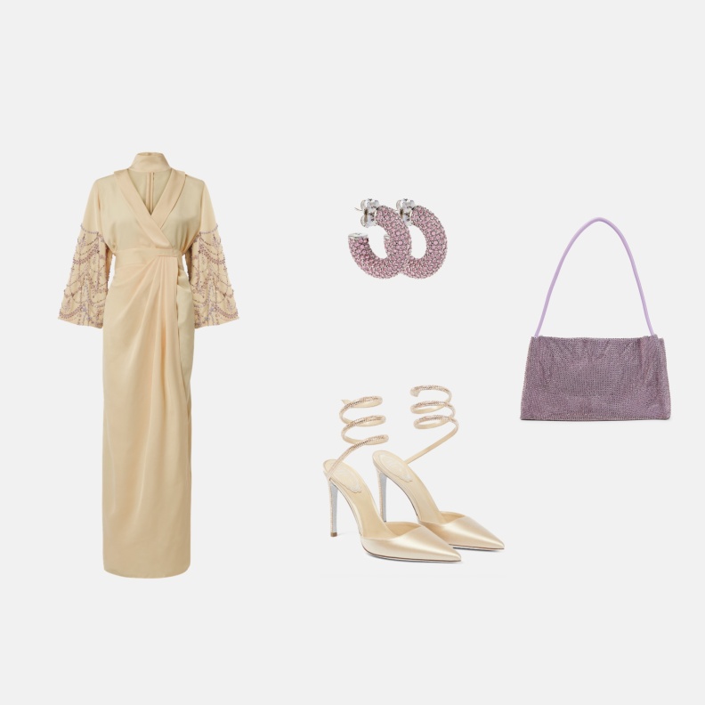 طريقة مزج عباية مطرزة مع الإكسسوارات المناسبة لعيد الفطر