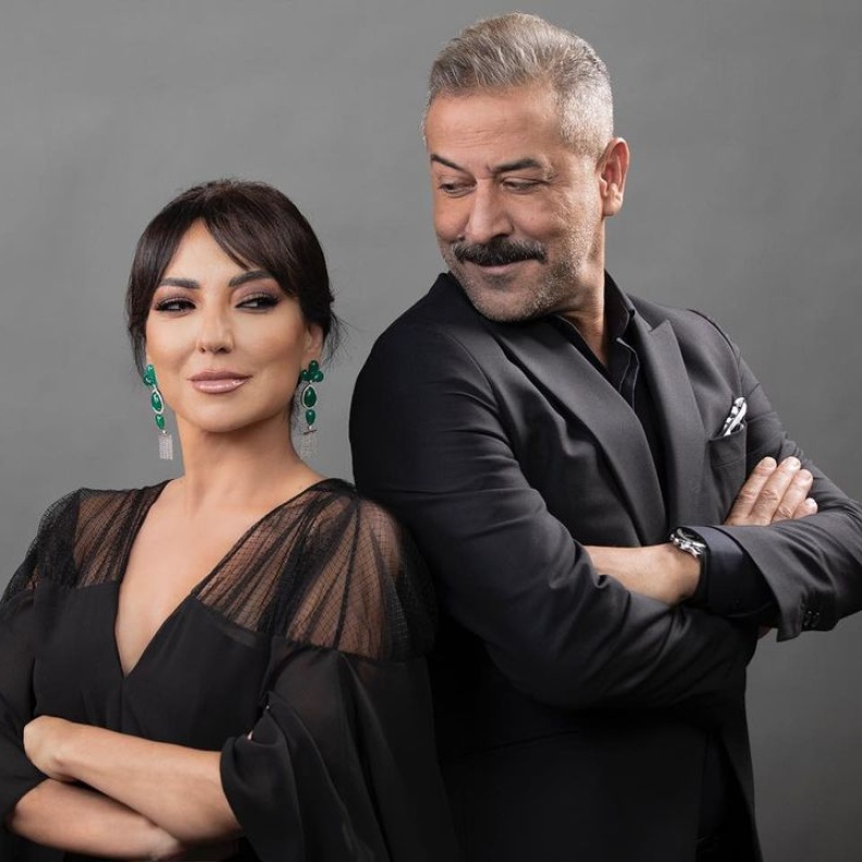 الفنانان عبد المنعم عمايري وأمل عرفة لم يكشفا عن طلاقهما إلا بعد سنتين- انستغرام أمل عرفة - Copy