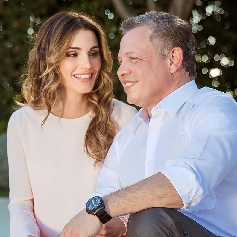 الملك عبد الله والملكة رانيا قصة حب ما زالت مستمرة حتى اليوم