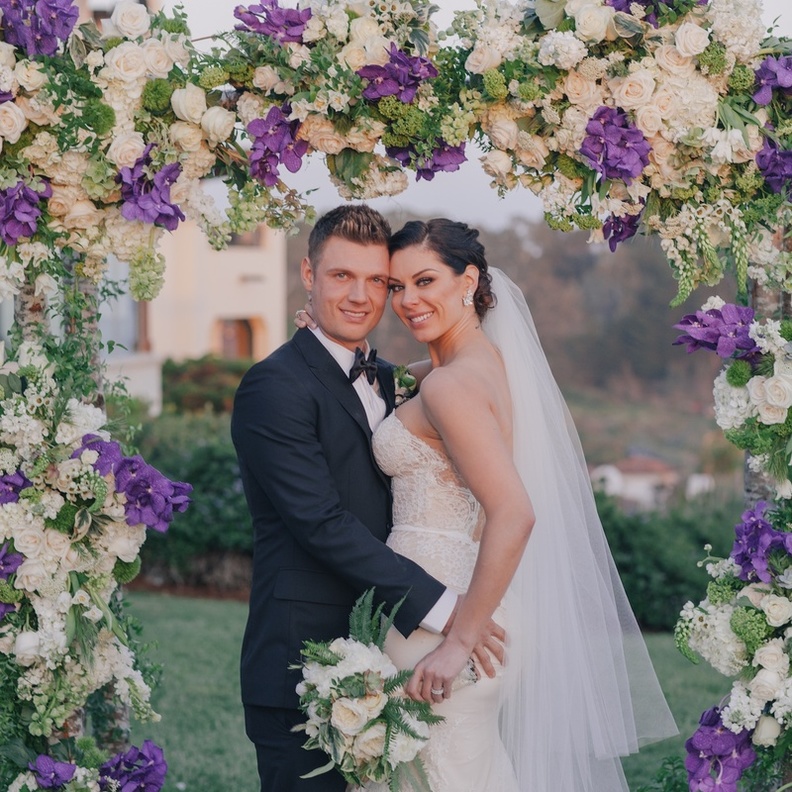 الموسيقى الرئيسية لفيلم Jaws – حفل زفاف نيك كارتر Nick Carter ولورين كيت Lauren Kitt