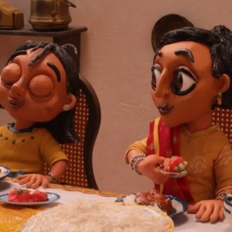 فيلم الانيميشن سليق للمخرجة أفنان باويان فيلم افتتاح مهرجان أفلام السعودية في دورته التاسعة 