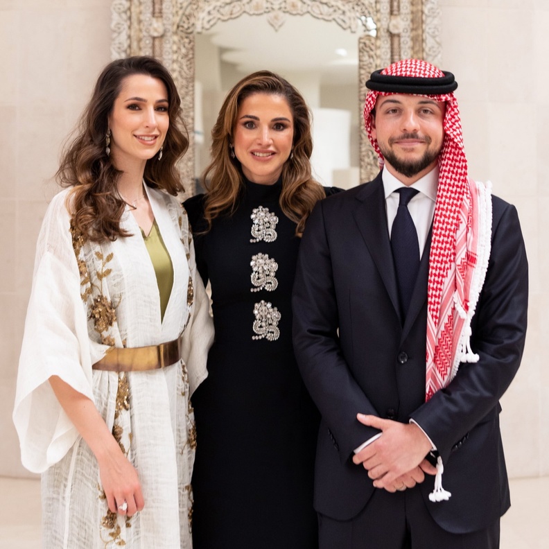 ملوك وأمراء في مقدمة ضيوف حفل زفاف الأمير الحسين ورجوة آل سيف