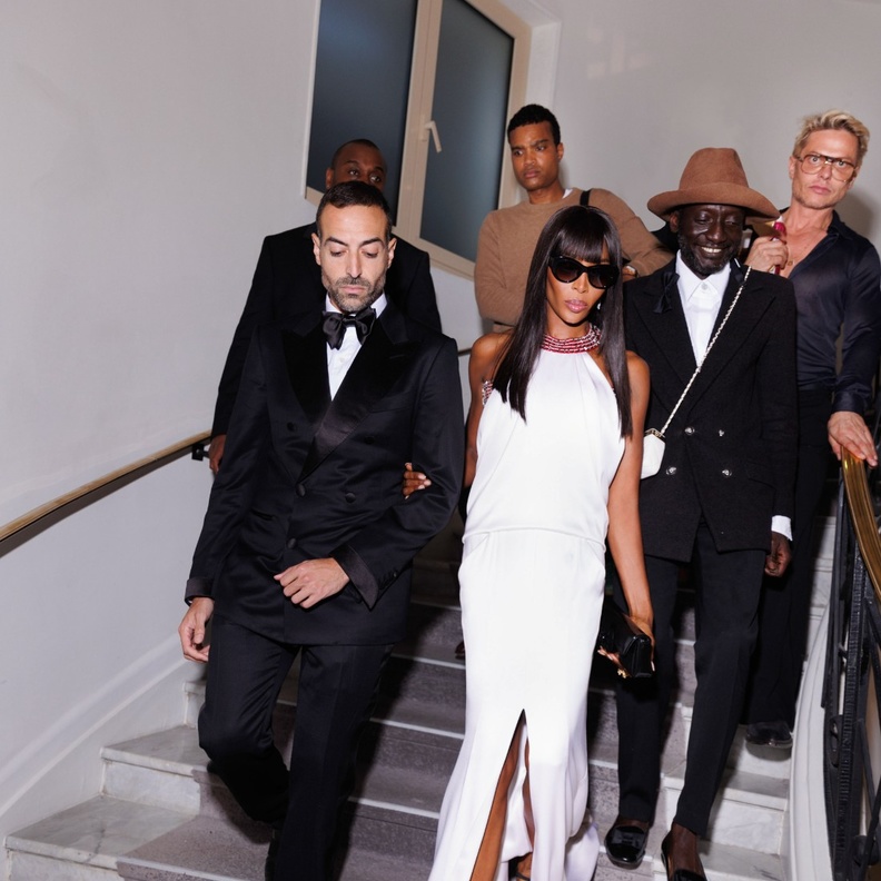 إطلالة ناعومي كامبل ومحمد التركي تجسيد للأناقة والرقيّ في مهرجان كان السينمائي 2023