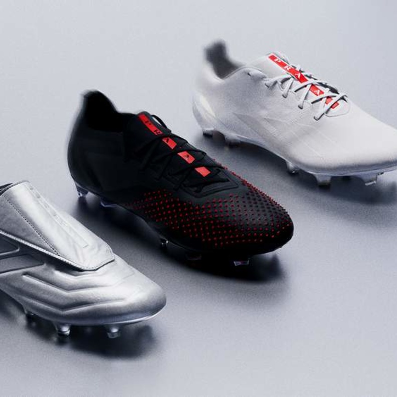 adidas وPrada تقدمان أول مجموعة مشتركة لهما من أحذية كرة القدم على الإطلاق