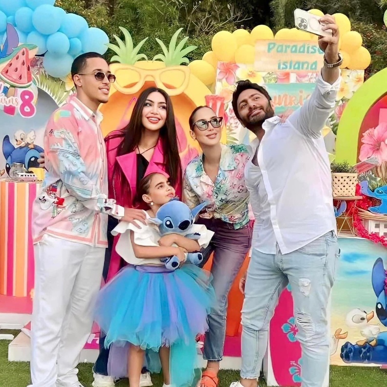 تامر حسني وبسمة بوسيل