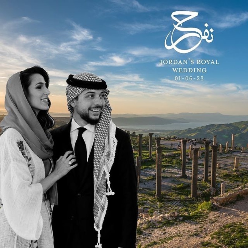 نجوم العالم العربي يطلقون أغاني خاصة بزفاف الأمير الحسين ورجوة آل سيف، استمعوا اليها !