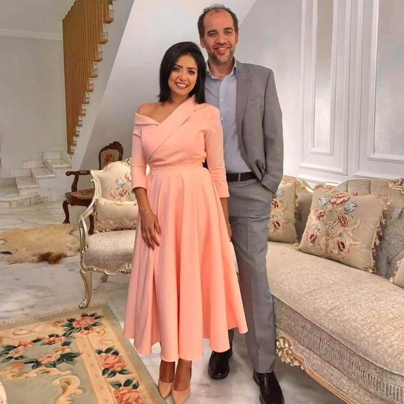 سهر الصايغ وخطيبها السابق