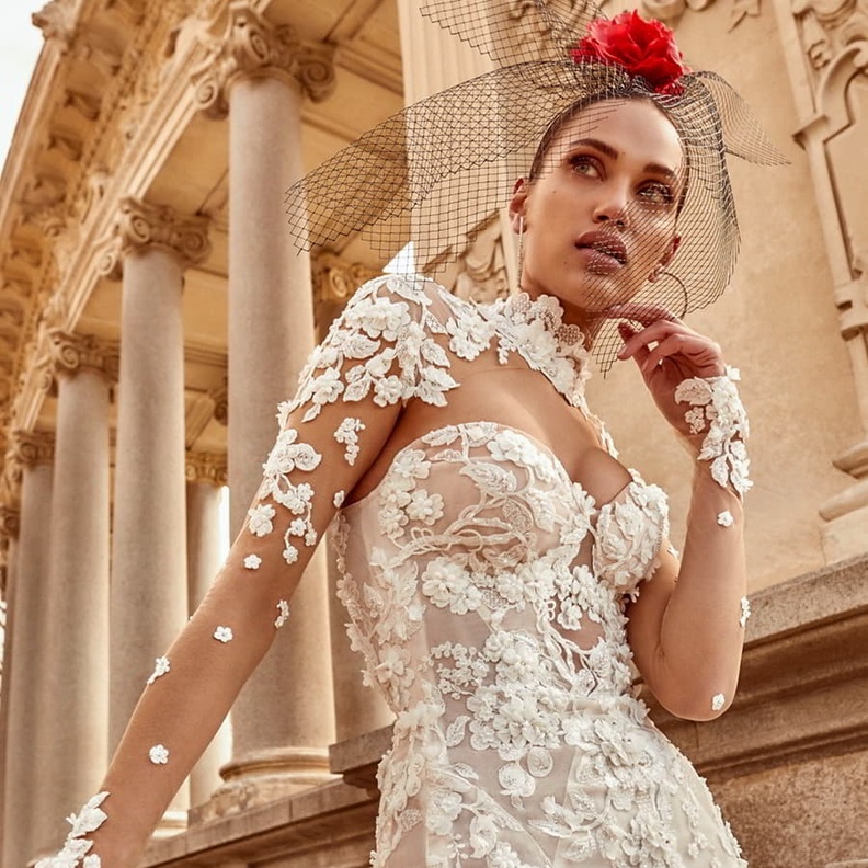 فساتين زفاف لفصلي الخريف والشتاء